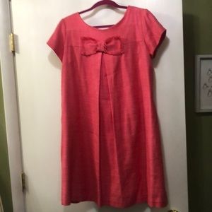 Sarah Campbell coral summer dress size 10 adorable